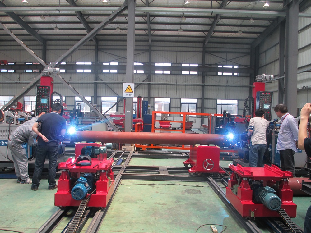 High Frequency Automatic Pipe Welding Machine For Pipe Spool