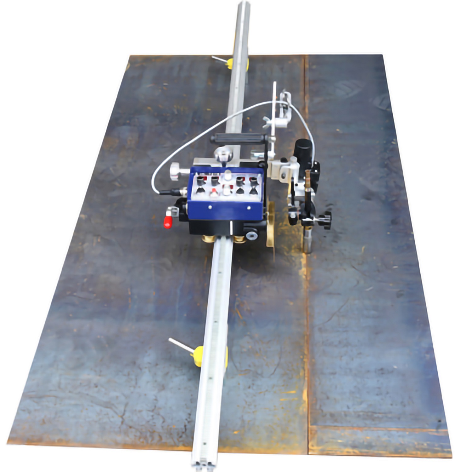 Portable Steel Plate Arc CO2 Tank Welding Machine with Flexible Rails Track Stock Available