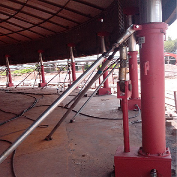 Automatic High Efficiency Tank Jacking System for Gas Tank