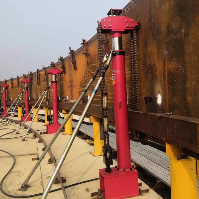 Automatic Hydraulic Jacking System for Oil Tank Construction