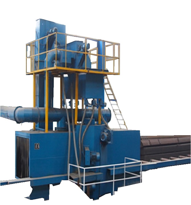 Mobile Hand Held Sand Blasting Machine for Stainless Steel with Conveyor And Rotary 