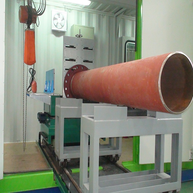 Whole Containerized Type Pipe Spool Fabrication Solution for Carbon Steel Gas Plant