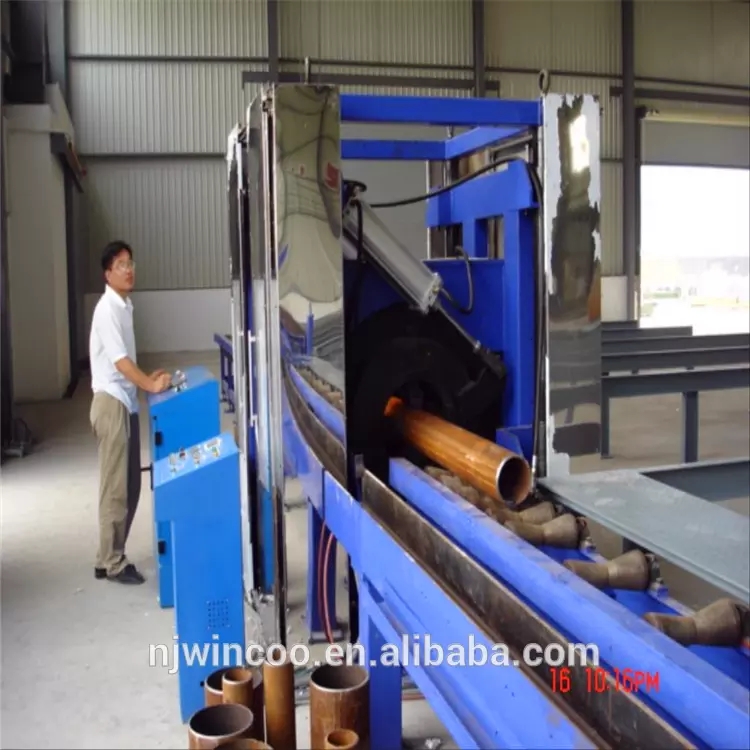 Automatic High Speed CNC Pipe End Beveling Machine in Alloy Steel Gas Plant