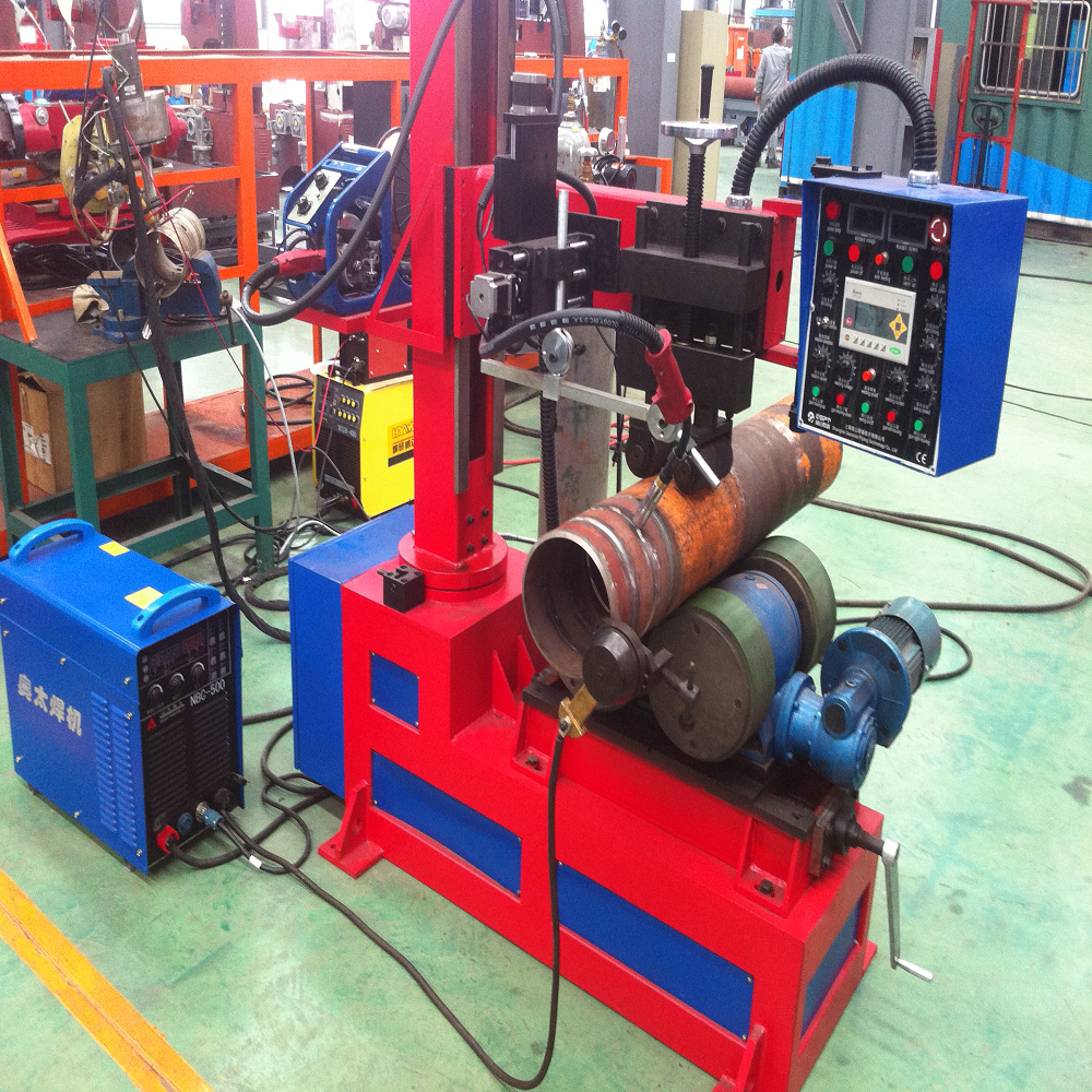 High Frequency Stainless Steel Automatic Pipe Seam Welding Machine for Gas Plant