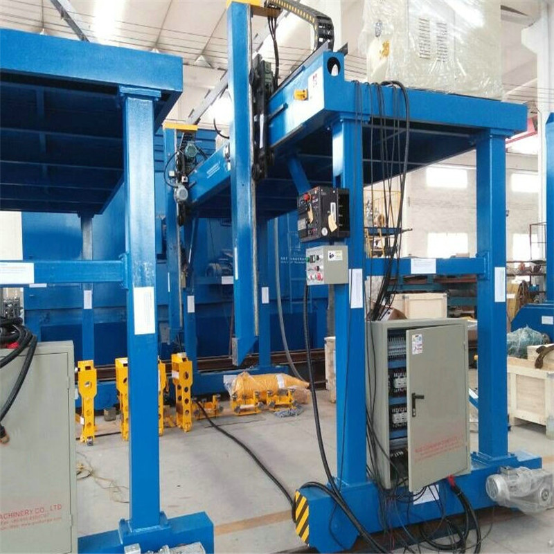High Speed And High Efficiency Submerged Arc H Beam Straightening And Welding Machine