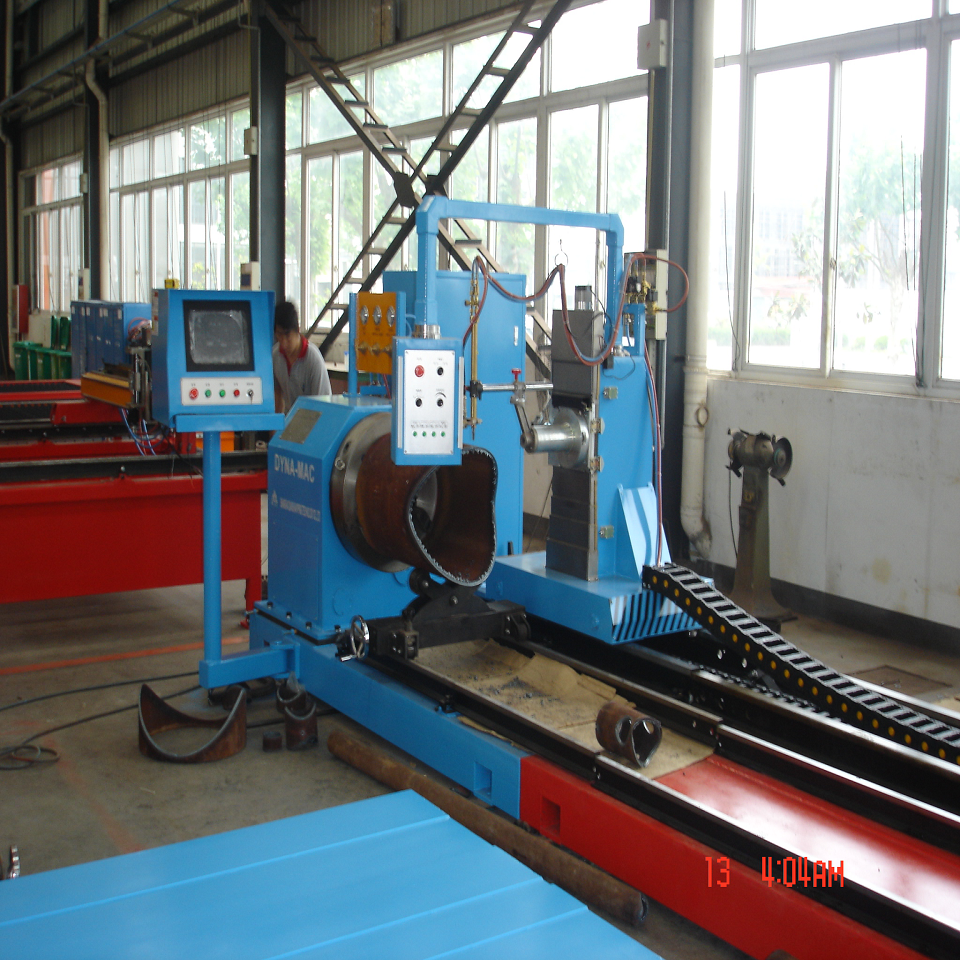 CNC Heavy Duty Flame And Plasma Pipe Profiling Machine for Metal Tube