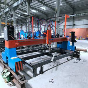Automatic Straight Strip Gantry Small Metal Plasma And Flame Cutting Machine