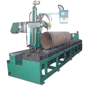 Automatic High Speed Flame And Plasma Pipe Profiling Machine in Alloy Steel Gas Plant