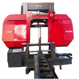 horizontal pipe band SAW cutting machine for alloy steel gas plant