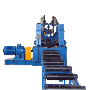 Mechanical Type Two Beam And Four Column Square H Beam Straightening And Welding Machine